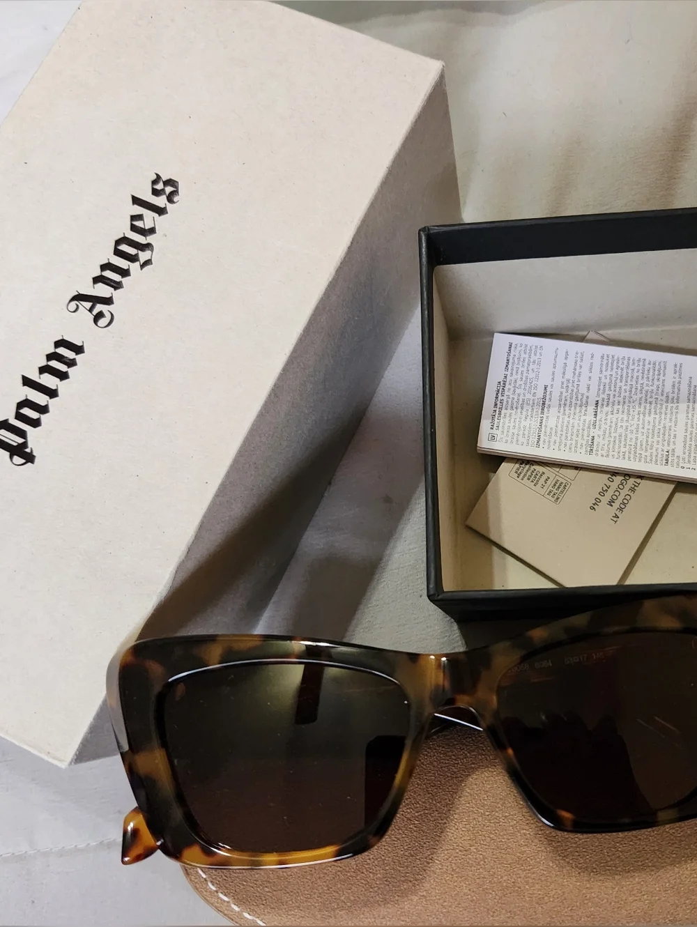 NEW Palm Angels Fairfield-PERI058S24PLA0016064 Sunglasses 53mm 100% Authentic